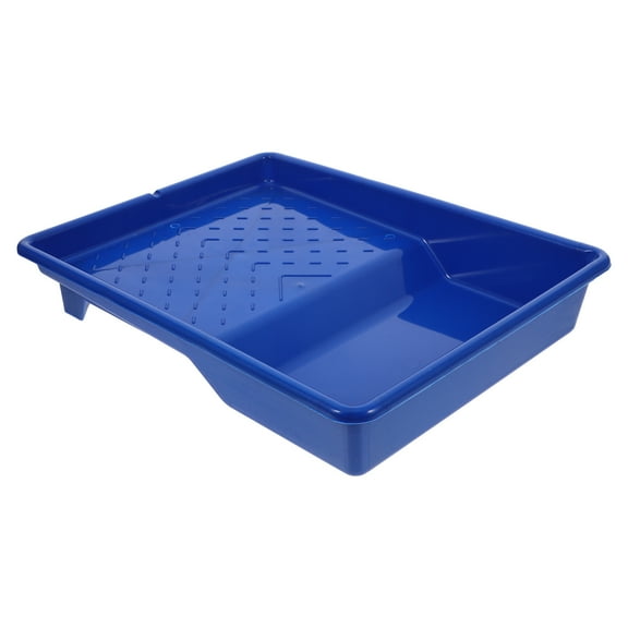 HOMEMAXS Universal 9-Inch Paint Tray - Plastic Paint Pan Liners Disposable Paint Tray Liners Household Paint Trays Set for House Painting Blue