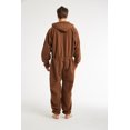 thumbnail image 4 of Xmascoming Onesie Adult Hooded Fleece Pajamas Brown Size US XL, 4 of 4