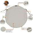 thumbnail image 5 of Classic Accessories 15"x2" Grey Patio Cushion Slipcover, Montlake, 5 of 18