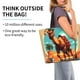 thumbnail image 2 of Balery Cool Camel Oasis Vibes Bolsa Tote Estilo Estético con Cremalleras, Bolsa de Hombro, Bolsa de Compras Grande y Plegable, 2 of 8