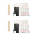 thumbnail image 3 of Shisuyan Piano Key Stickers Practical Piano Beginner Decals Transparent 2 Sheets, 3 of 9