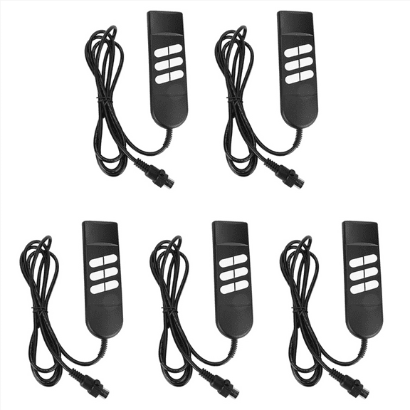 5X Electric Recliner Chairs Controller 6Button 5Pins Hand Switch for Home Appliance Adjustable Bed Lift Chairs Recliners