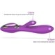thumbnail image 2 of Juguete sexual vibratorio de doble cabeza - Clítoris femenino Estimular silicona Vibración de doble cabeza impermeable Parejas masculinas y femeninas Juguetes sexuales para adultos, 2 of 5