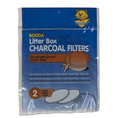 UPC: 0723503503112 | Booda Dome Clean Step Litter Box Charcoal Filters  2 Pack