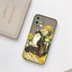 thumbnail image 1 of Funda de teléfono con Gato y flores para iPhone, carcasa trasera dura y suave a la moda para modelos 14 Pro Max, 11, 12 Pro, 13Pro Max, XS Max, XR, X, 8, 7Plus, SE Fivean unisex, 1 of 2