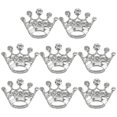 thumbnail image 4 of Here's a refined and professional product description for your **8pcs Crown Brooch Pins**:\n\n \n\n### **8pcs Crown Brooch Pins for Women – Elegant Zinc, 4 of 5