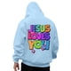 thumbnail image 5 of MHFRRA Sudaderas y Sudaderas Casuales para Hombre, de Corte Relajado, con Estampado Gráfico para Otoño E Invierno, de Fácil Cuidado, Ideales para Uso Diario Azul claro, 5 of 5