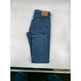 thumbnail image 2 of Levi's Men's Stretch Classic Straight Leg 505 Regular Fit 5-Pocket Jeans (Light Wash, 34x30), 2 of 3