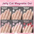 thumbnail image 2 of Set de esmaltes de uñas TWOEIGHT Jelly Magnetic Cat Eye 8 ml x6, 2 of 7