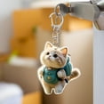 thumbnail image 6 of Cute 2D Acrylic Cow Keychain Pendant for Backpack, Wallet, Car, Cartoon Flat Animal Accessory, Durable Acrylic Material, Christmas Gifts for Kids, Teens, Family, Stocking Stuffers, 6 of 9