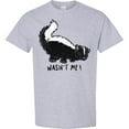 thumbnail image 3 of Inktastic Animals Cute Skunk Wasn't Me T-Shirt, 3 of 5