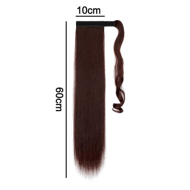 Clip en cola de caballo para alargar pinzas para el cabello, cola de caballo larga y recta, pinzas para alargar la cola de caballo, estilo años 90, cola de caballo con tapa retro,
