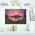 thumbnail image 1 of Purple Tinged Lake Sunrise View - Landscape Artwork Canvas, 1 of 3