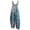 467#Sky Blue, variant on Summer Plus Size Floral Boho Bib Overalls for Women Hippie Jumpsuit Print Spaghetti Strap Rompers Light Blue S