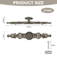 thumbnail image 3 of Uxcell 2-Pack Oil Rubbed Bronze Cabinet Knobs, 6.5" Long Rustic Zinc Alloy Bronze Knobs Handles [Bronze], 3 of 6