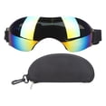 thumbnail image 1 of Gafas de sol para perros Gafas para mascotas con correa ajustable Protección UV Ropa para los ojos A prueba de viento Gafas para mascotas a prueba de arena para perro gato Rojo, 1 of 8