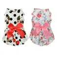 thumbnail image 2 of Summer Dog Small Floral Princess Dress Dog Dress For Dogs Skirt Summer Princess Dog Wedding Dresses York Clothes For Dogs Pet Dress, 2 of 6