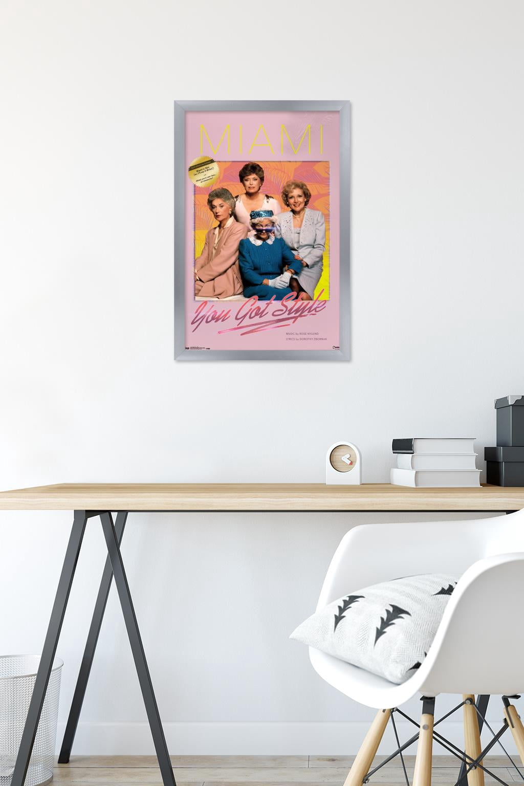 The Golden Girls - Album Wall Poster, 14.725" x 22.375", Framed