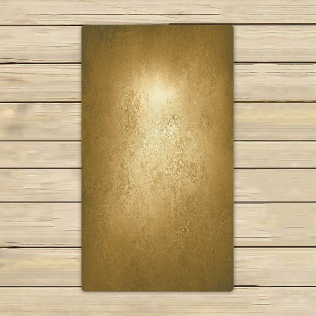ABPHQTO Oro lujo rica textura elegante pintura antigua en la pared toallas playa baño piscina Sprot viaje mano Spa toalla 40x70 cm