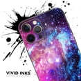 thumbnail image 5 of Design Skinz Bright Trippy Space Full Body Skin Decal Wrap Kit Compatible with Apple iPhone 8 Plus (Screen Trim & Back Skin), 5 of 5