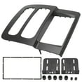 thumbnail image 2 of Stereo Frame, Antiwear ABS Antiscratch CD Panel Cover Black  For Car, 2 of 8