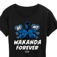 thumbnail image 3 of Marvel Black Panther - Valentine Be My Wakanda Forever - Women's Short Sleeve Graphic T-Shirt, 3 of 5