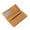 Zipper yellow-brown, variant on Crazy Horse Leather, Genuine Leather  Men's Wallet, Hand Polished, Multiple Card Slots,long Two Fold Top Layer Cowhide Retro Purse  /7.3 * 3.7 in