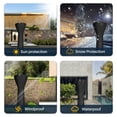 thumbnail image 6 of BELLEZE Outdoor Patio Heater Cover Made with Single-Side Waterproof - Black, 6 of 7