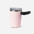 thumbnail image 5 of OUTSIDER The AM 17 oz Stainless Steel Vacuum Insulated Coffee Mug with 180° Rotating Swivel Handle and Lockable Spill Proof Lid – Travel Tumbler for Outdoor, Home & Office - Pink, 5 of 10
