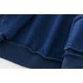 thumbnail image 6 of Kiijoy Toddler Boys Fleece Baseball Jacket Zip Up Colorblock Varsity Sweatshirt, Sizes 2-3, 6 of 8