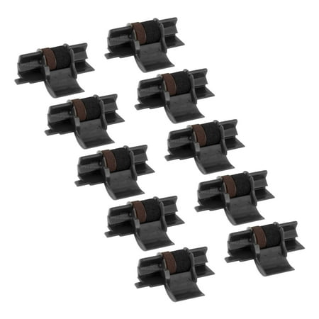 - Speedy Inks Compatible Ink Roller Replacement for Casio IR-40|CP-13 (Black and Red, 10-Pack)