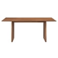thumbnail image 4 of 70 Inch Dining Table, Walnut, Wood, Rectangular, Kitchen Cafe Bistro Hospitality Restaurant, Modern Contemporary HB34719, 4 of 11
