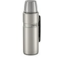 thumbnail image 2 of Thermos Stainless King Vacuum Insulated Beverage Bottle, Matte Stainless Steel, 40oz, 2 of 7