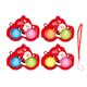 thumbnail image 2 of Jugues sensoriales para apretar el autismo juguete antiestrés para Navidad burbujas Ehuebsd de empuje tablero de prensa para Dedo de descompresión 4 Uds., 2 of 8