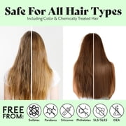 Herbatint Detox Shampoo - Revives & Purifies Scalp & Hair - Removes Buildup, Oils & Hard Water Residue - Free of Silicones, Parabens, SLS & SLES - Infused with Zeolite - 8.8 fl oz