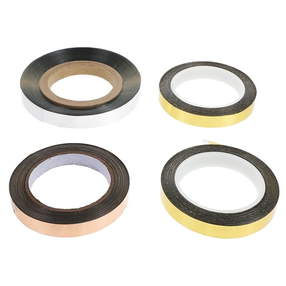 MLINS  4 Rolls Home Accessories Decor Decorative Mirror Tape