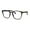 Tortoise, variant on Keyhole Horn Rim Blue Violet Light Blocking Vision Protection Eyeglasses Black