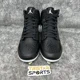 thumbnail image 3 of N I-K-E A i r-Jor-dan 1 Mid Metal Baseball Cleats Mens Sz 9.5 Black White AV5355-001, 3 of 6