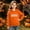Orange2, variant on CBASIHI Girls Halloween Sweatshirts with Pockets Fleece Warm Long Sleeve Ghost Print Casual Cute Pullover Hoodies for Children Orange 4 T-12 T