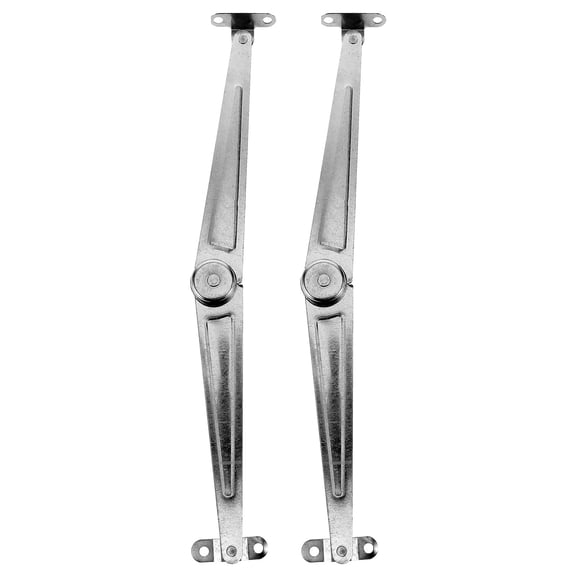 NICEXMAS 2Pcs Practical Furniture Support Hinges Metal Pull Rods for Cabinet Doors