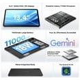 thumbnail image 3 of DOOGEE U13 Android 16 Gemini Al Tablet with Keyboard,13 inch Tablet ,32GB+256GB/2TB,11000mAh/18W,Octa Core,13MP+5MP,WiFi 5,Quad Speakers/Face ID, 3 of 12