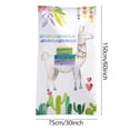 thumbnail image 3 of Xihbxyly Artículos Toalla de playa de microfibra, súper liviana, colorida, toalla de baño, manta de playa a prueba de arena, toalla multiusos para viajes, piscina, 30 x 60 pulgadas, 3 of 4