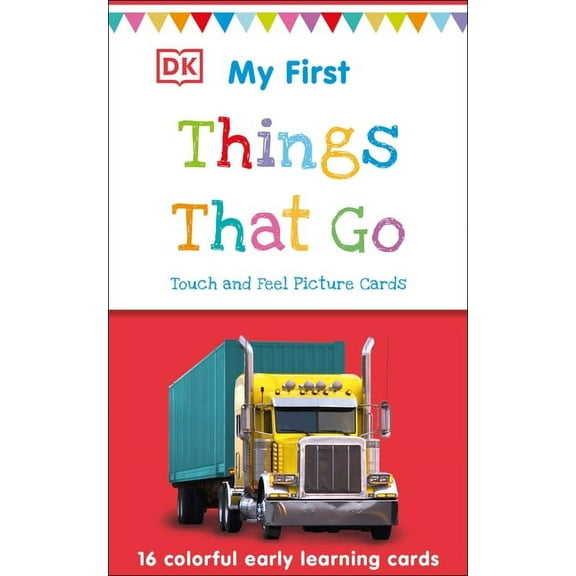 My First Board Books: My First Touch and Feel Picture Cards: Things That Go (Cards)