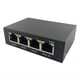 thumbnail image 1 of 4 Puertos Gigabit Completo PoE Extensor/Repetidor 100/1000M Extensor de Conmutador de Red para Poe Switch NVR Cámara IP AP, 1 of 5
