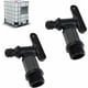 thumbnail image 1 of Juego de 2 grifos de tanque trasero de plástico a presión, grifos de repuesto de plástico para cisterna de agua de lluvia, adaptador de caja de almacenamiento de agua IBC 6d1NKa9AJKL, 1 of 5