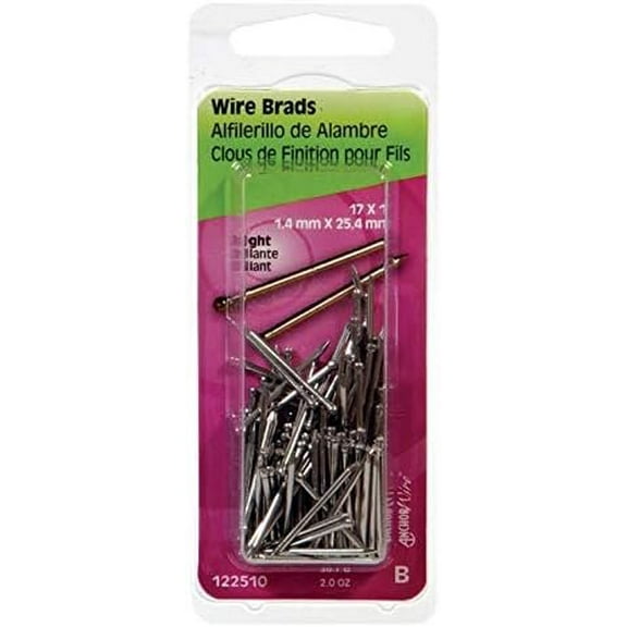 Hillman 122510 Wire Brad Nail, 1 in, Steel, Bright6