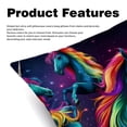 thumbnail image 2 of Robot Unicorn Attack Luxurious Velvet Pillow of 2,for Bed Pillow Covers and Throw Pillows - Available in 16x16, 18x18, and 20x20 Inches with Unique Patterns for Various Occasions, 2 of 6