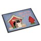 thumbnail image 1 of Caroline's Treasures Dog House Collection Bulldog inglés Gris Brindle Alfombrilla para interior o exterior 18x27 BB2880MAT 18 x 27 Multicolor Caroline's Treasures BB2880MAT, 1 of 1