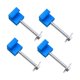 thumbnail image 1 of 4 piezas de amarres para montaje en caja de herramientas de camión, de alto rendimiento, de primera calidad, fáciles de usar Azul, 1 of 8