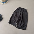 thumbnail image 3 of Kiijoy Infant Boys Linen Pants Summer Lightweight Pull On Wide Leg Pants, Sizes 12-24M, 3 of 3